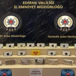Edirne’deki Uyuşturucu Operasyonunda 24 Kilo Kokain Ele Geçirildi