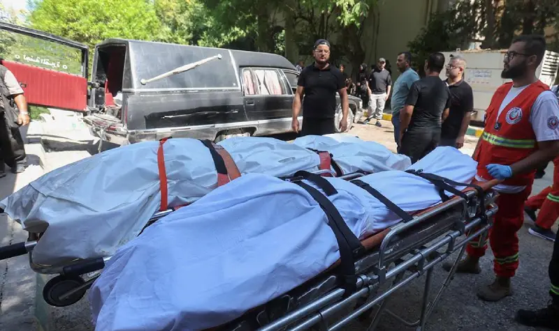 İsrail Lübnan'da Sağlık Görevlilerini Hedef Aldı