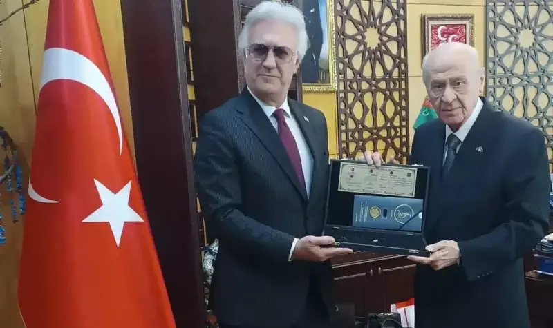 Tamer Karadağlı MHP Liderini Makamında Ziyaret Etti